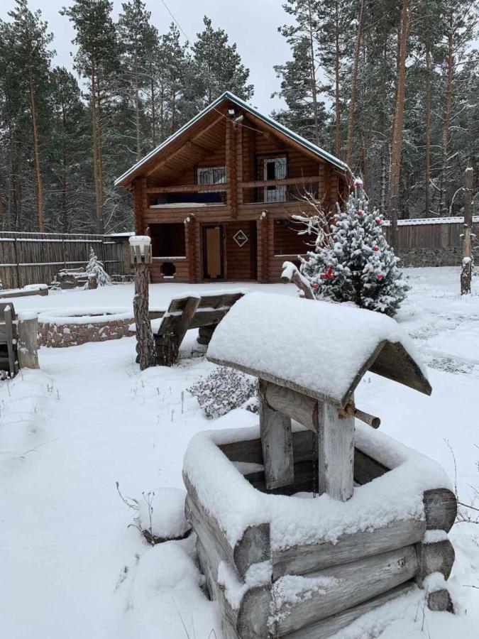 Eco Dom V Lesu Konuk evi Bila Krynytsia Dış mekan fotoğraf