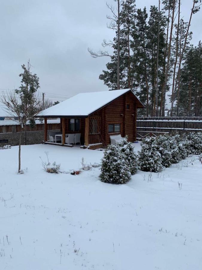 Eco Dom V Lesu Konuk evi Bila Krynytsia Dış mekan fotoğraf