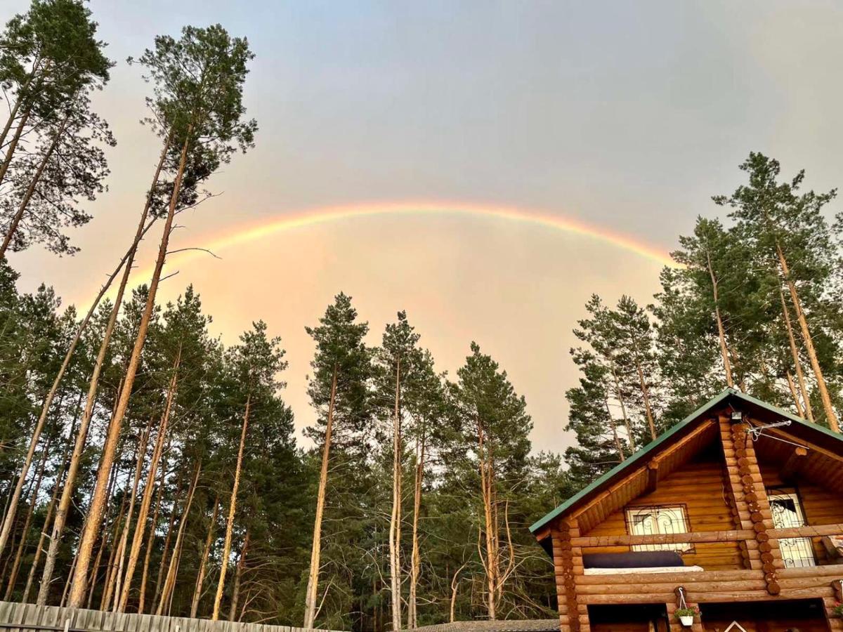 Eco Dom V Lesu Konuk evi Bila Krynytsia Dış mekan fotoğraf